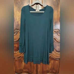 Alter'd State Emerald Swing dress